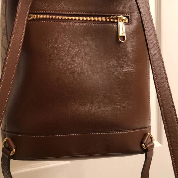 Gucci Horsebit 1955 Backpack GG Coated - Picture 9 of 11